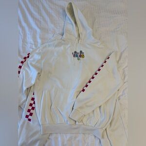 Vans White Hoodie and Jogger Matching Set